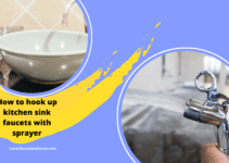 How to hook up kitchen sink faucets with sprayer