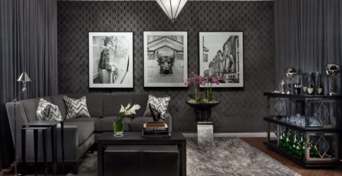 6 Artistic Ways to Incorporate Black Wallpaper into Your Interior