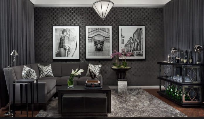 6 Artistic Ways to Incorporate Black Wallpaper into Your Interior