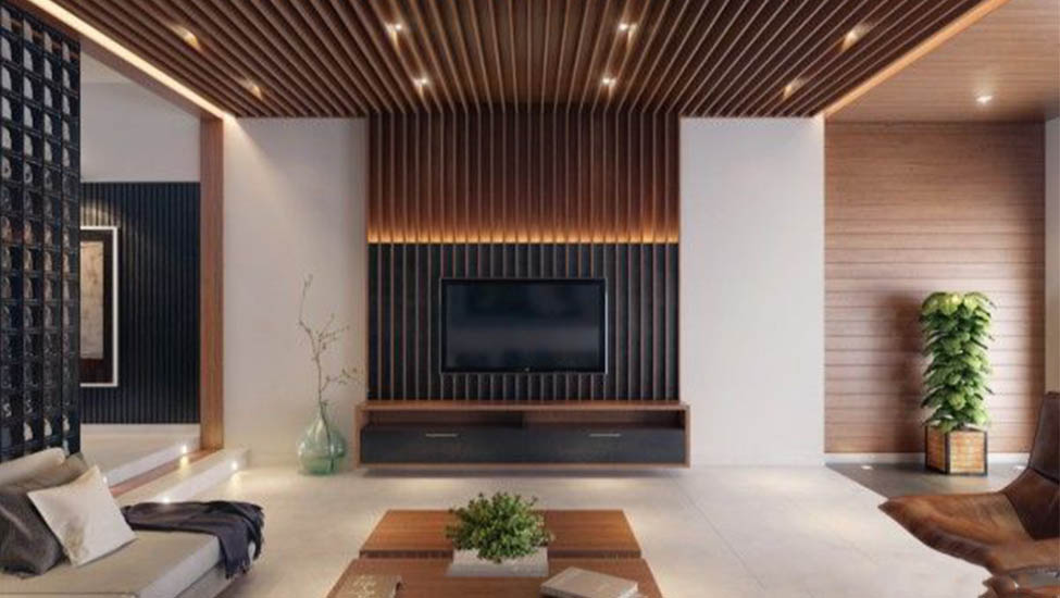 modern home vibrant ceilings  
