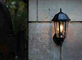 Outdoor wall lamps